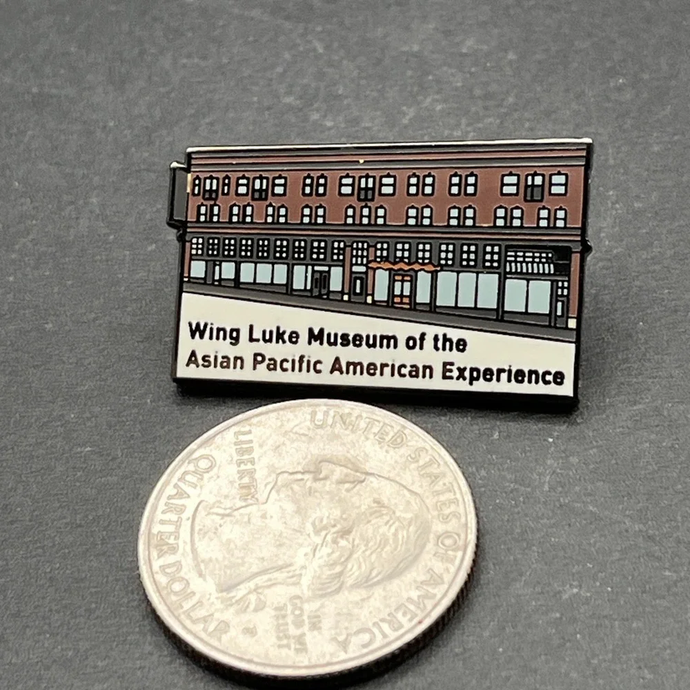 Wing Luke Museum Of The Asian Pacific‎ American Experience Lapel Hat Pin
